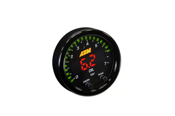 AEM X-Series Fluid Pressure Gauge Kit