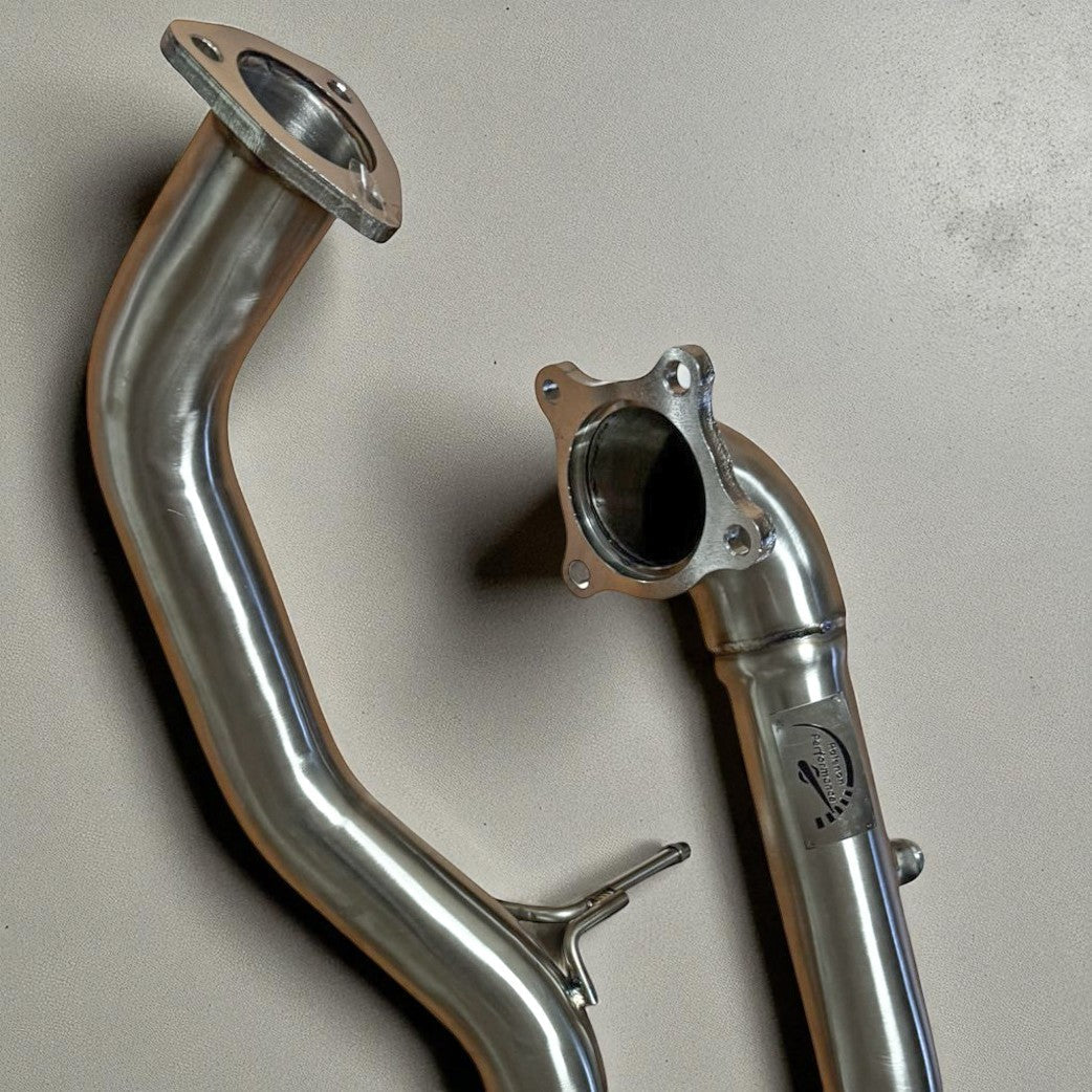 Racing Downpipe For 2016-2021 Honda Civic Si 1.5L 10th Gen-3