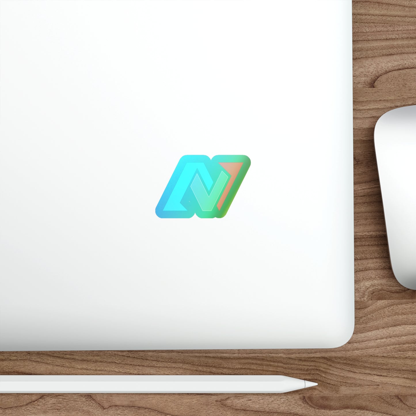 Sticker logo Holographic