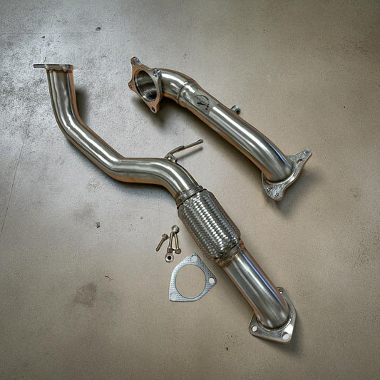 Racing Downpipe For 2016-2021 Honda Civic 1.5L FK7, FC1, FC3-0